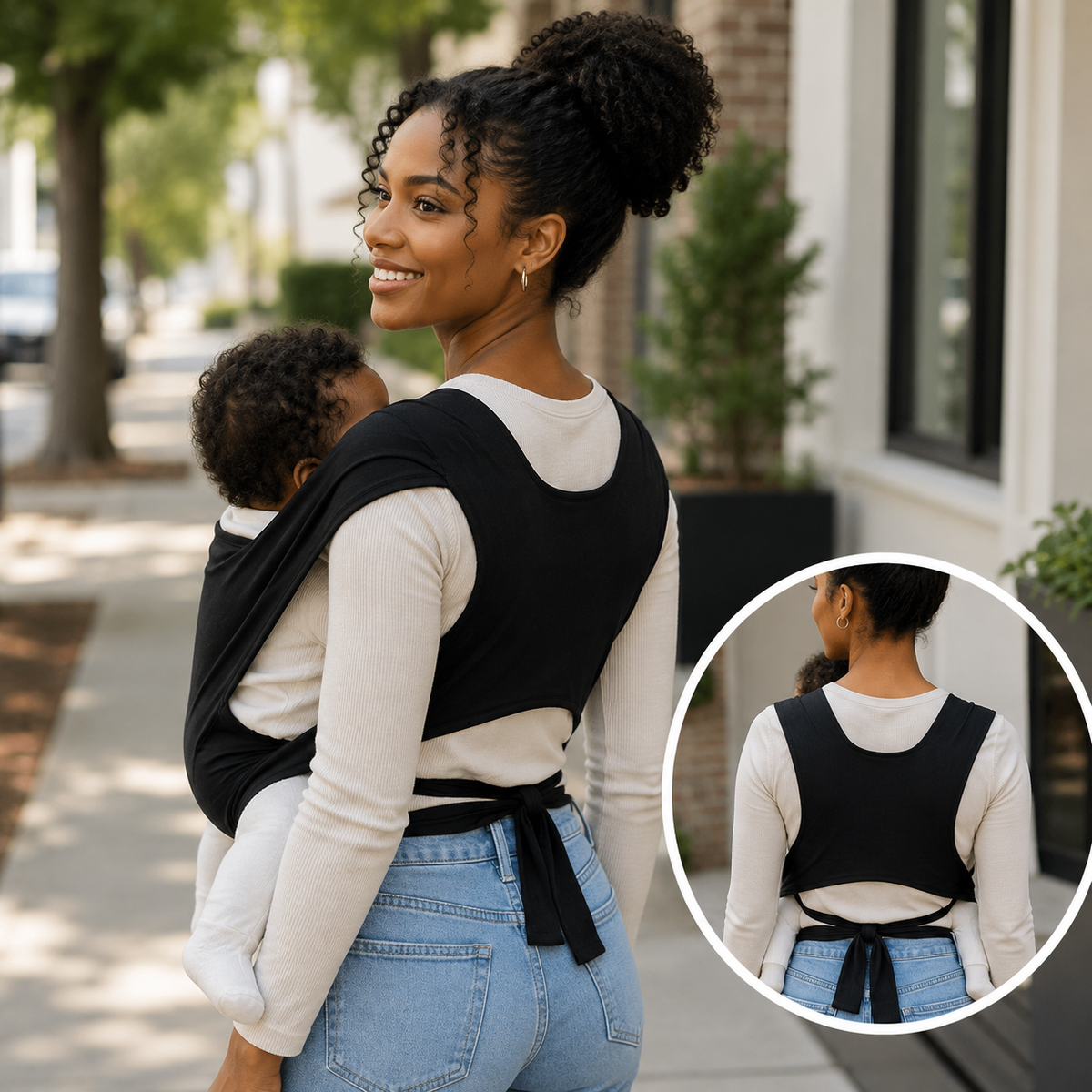Ergonomic Baby Backpack Sling Carrier