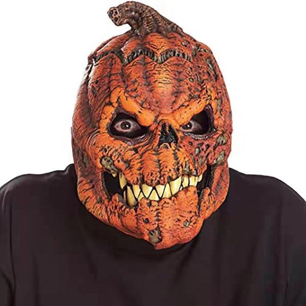 Pumpkin Horror Mask Latex Cosplay Prop Halloween 2025