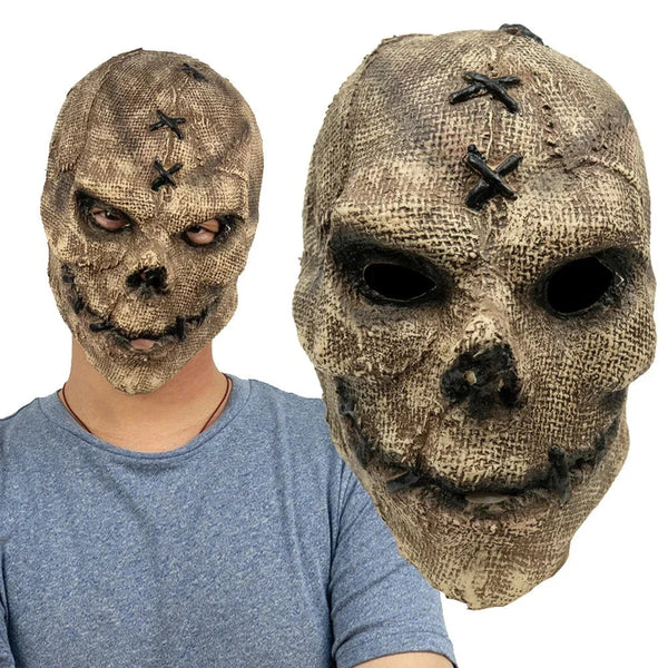 Skull Mask Latex Horror Skeleton Halloween 2025 Cosplay