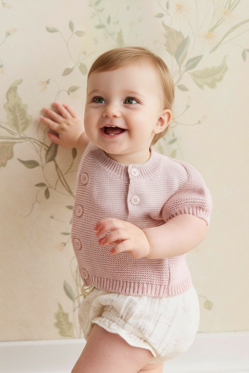 Cotton Baby Top - Floral Print