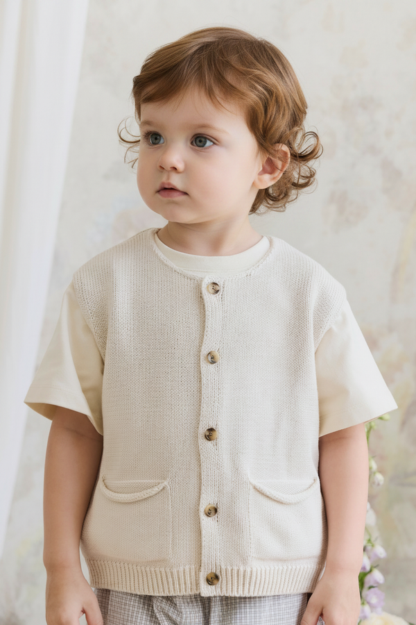 Cotton Baby Top - Vanilla Cream