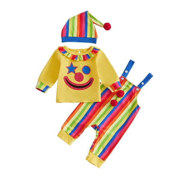 Long Sleeve Clown Baby Costume
