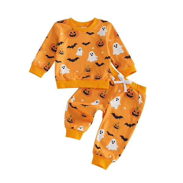Long Sleeve Spooky Season Toddler Set