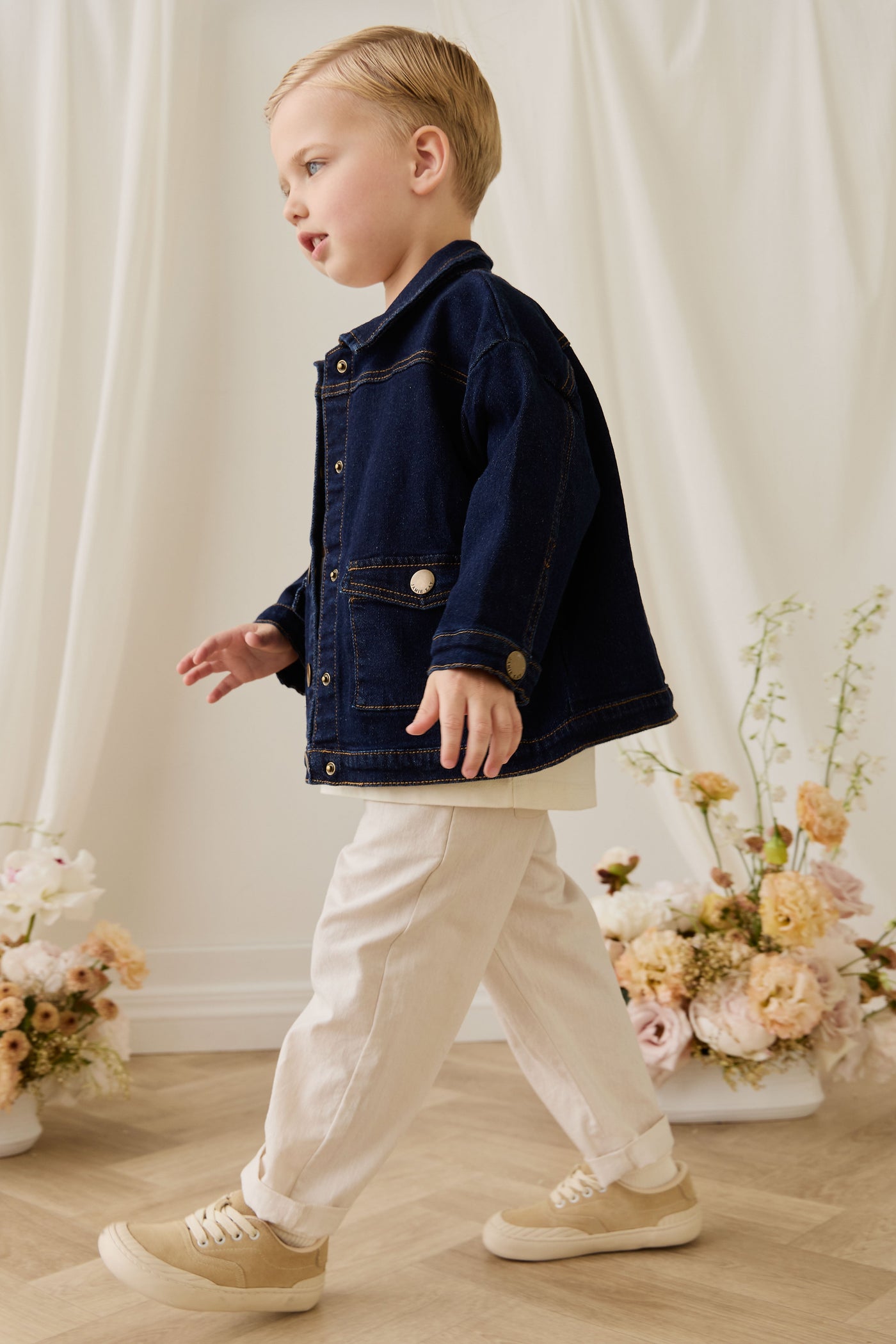 Arbor Jacket - Mid Indigo Denim
