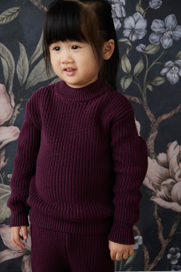 Morgan Sweater - Sugar Plum