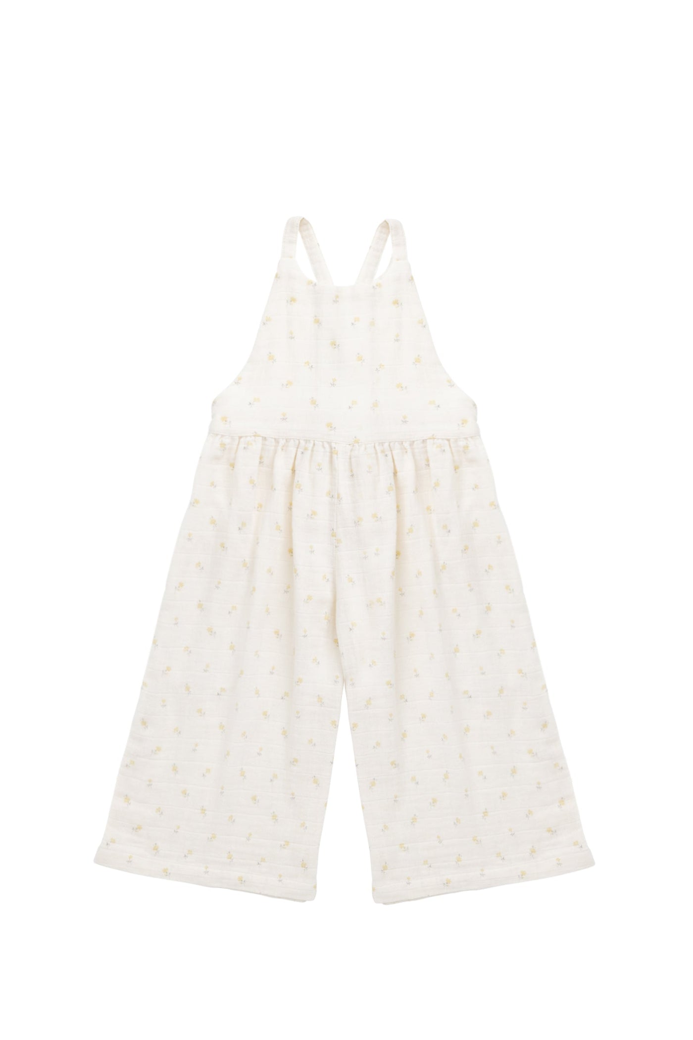 Organic Cotton Muslin Lana Jumpsuit - Vintage Ditsy