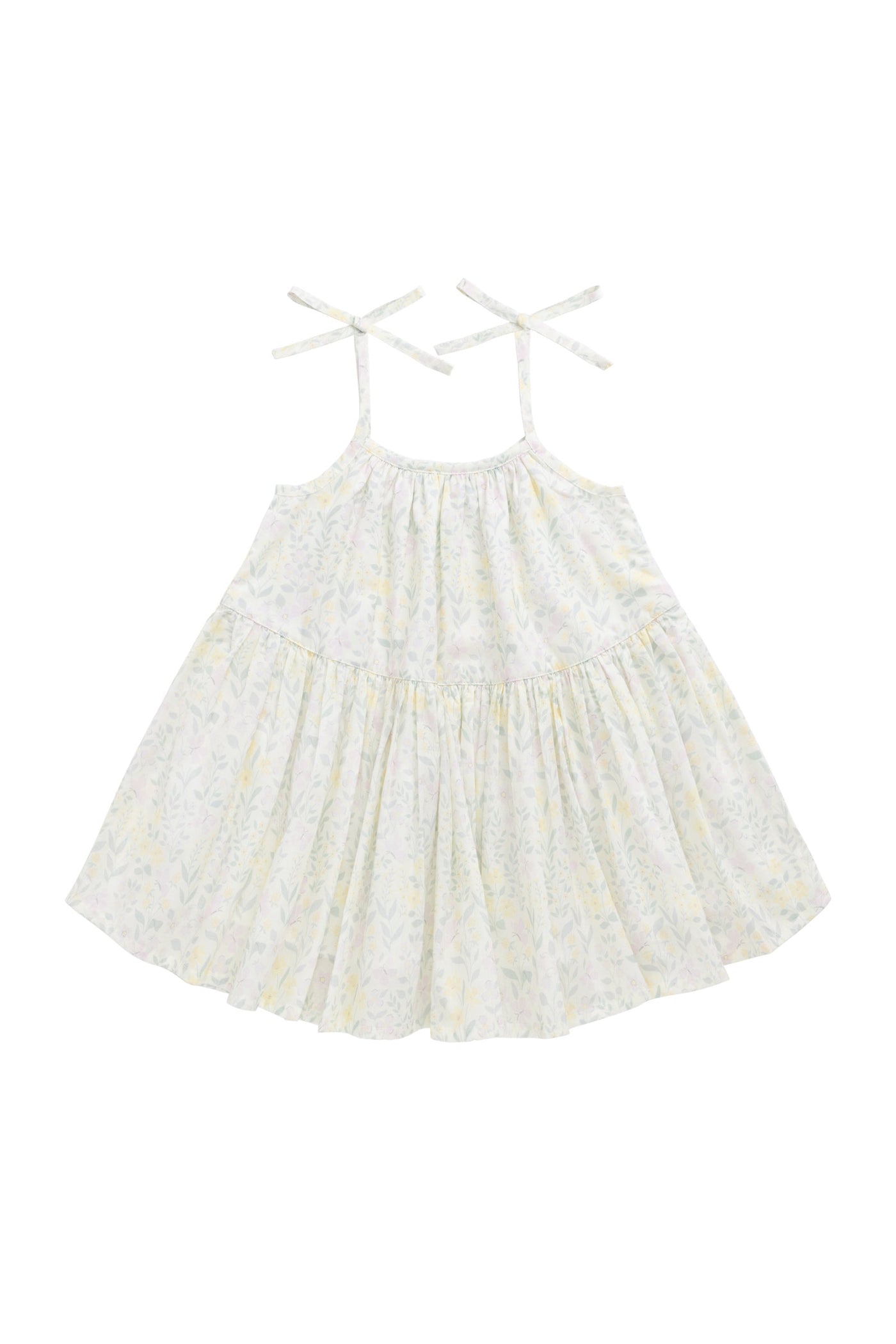 Organic Cotton Winnie Dress - Daphne Egret