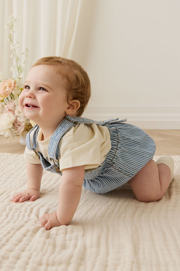 Pax Playsuit - Holiday Stripe