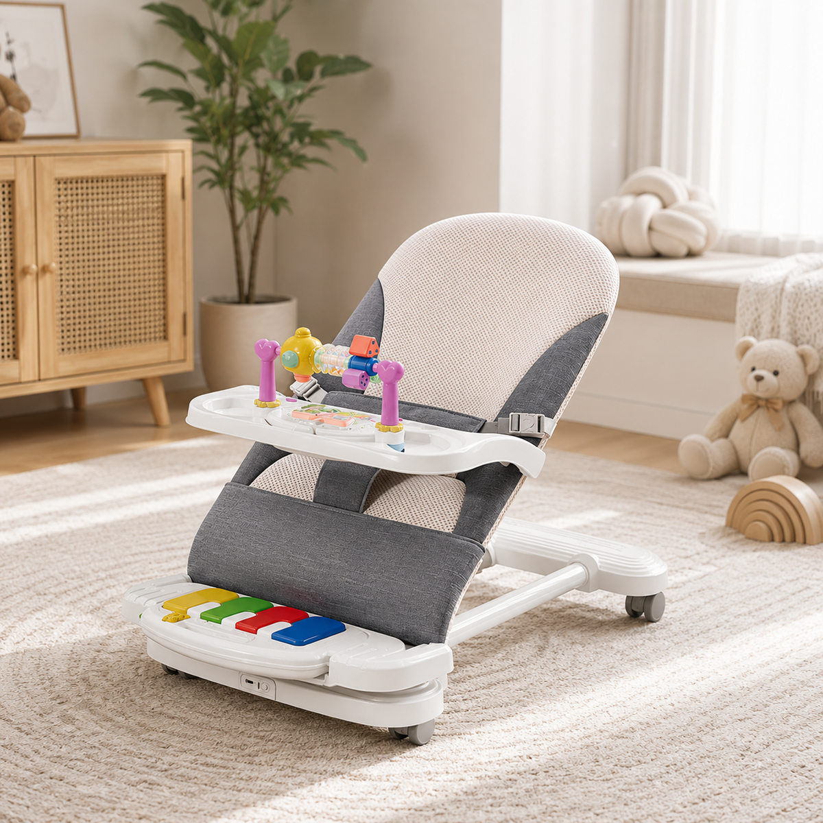 4-in-1 Montessori Baby Bouncer - view 2