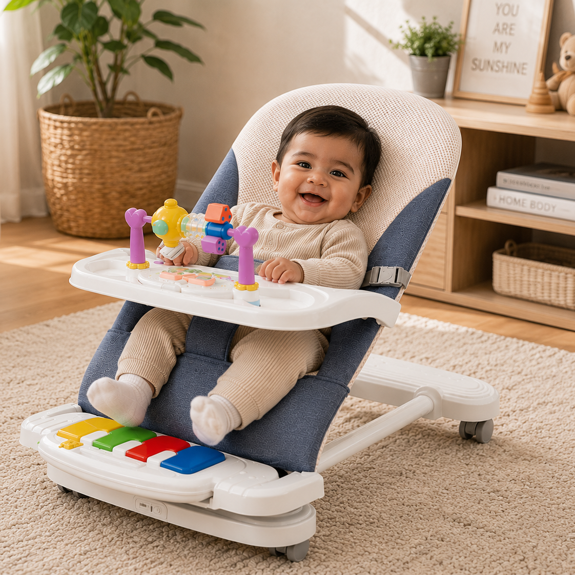 4-in-1 Montessori Baby Bouncer - view 4