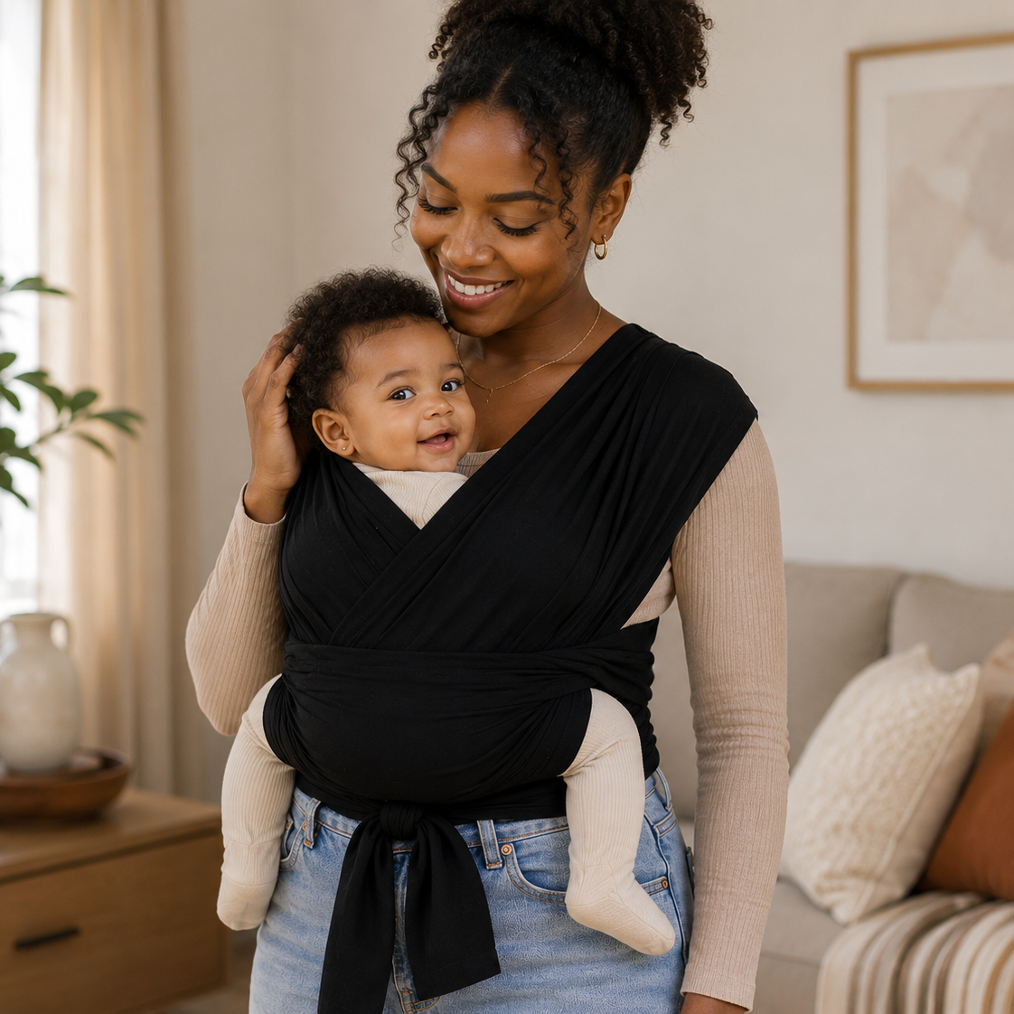 Ergonomic Baby Backpack Sling Carrier - view 3