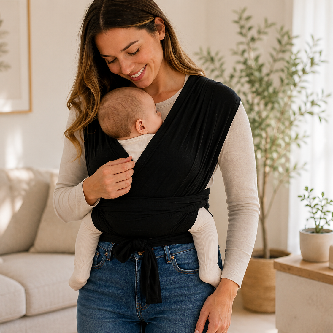 Ergonomic Baby Backpack Sling Carrier - view 5