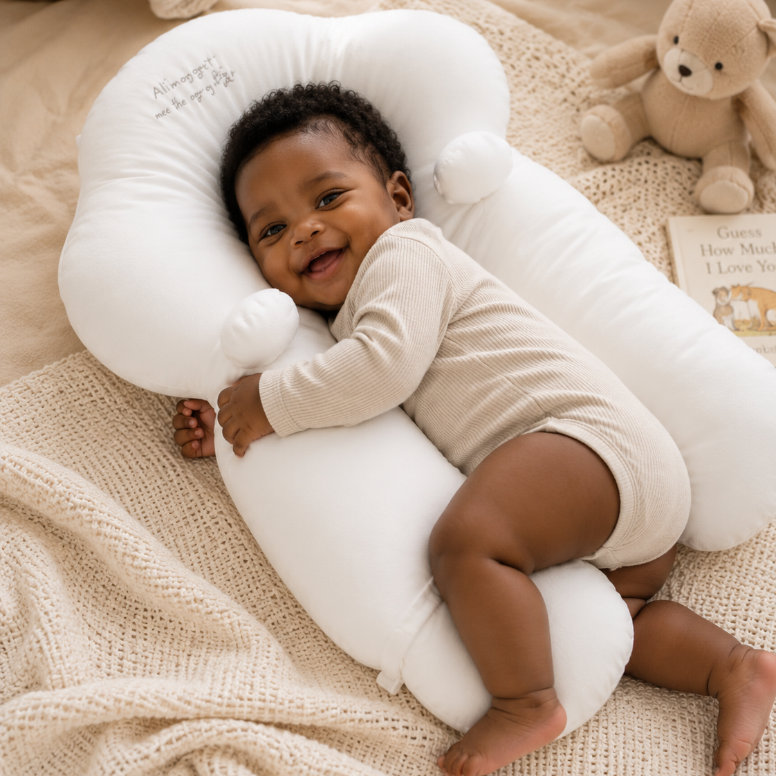 Ergonomic Huggable Baby Sleep Aid Pillow - view 3