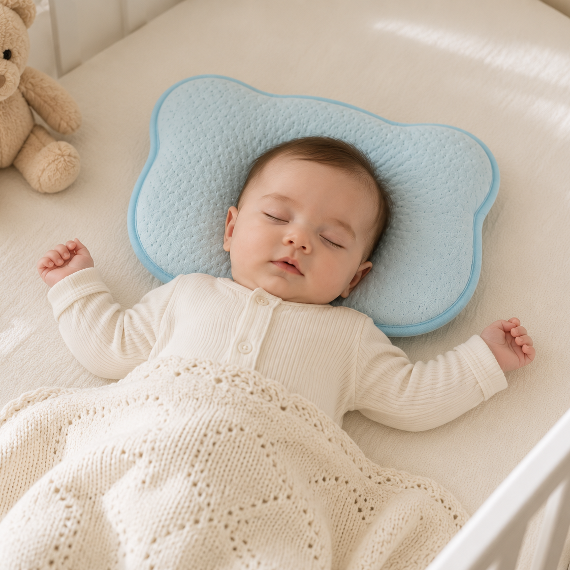 Flat Prevention Baby Head Shape Pillow - view 4