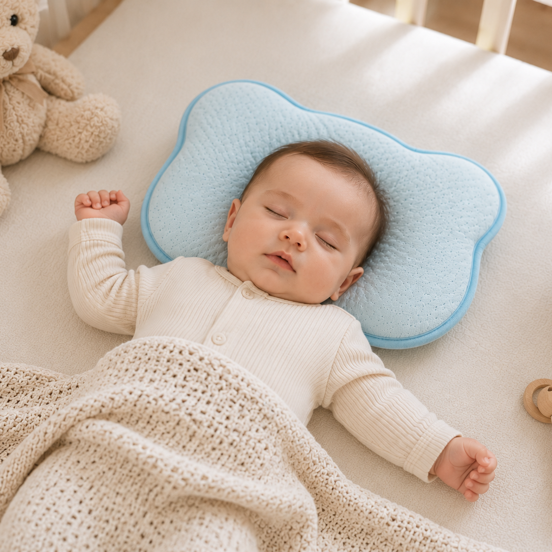 Flat Prevention Baby Head Shape Pillow - view 6
