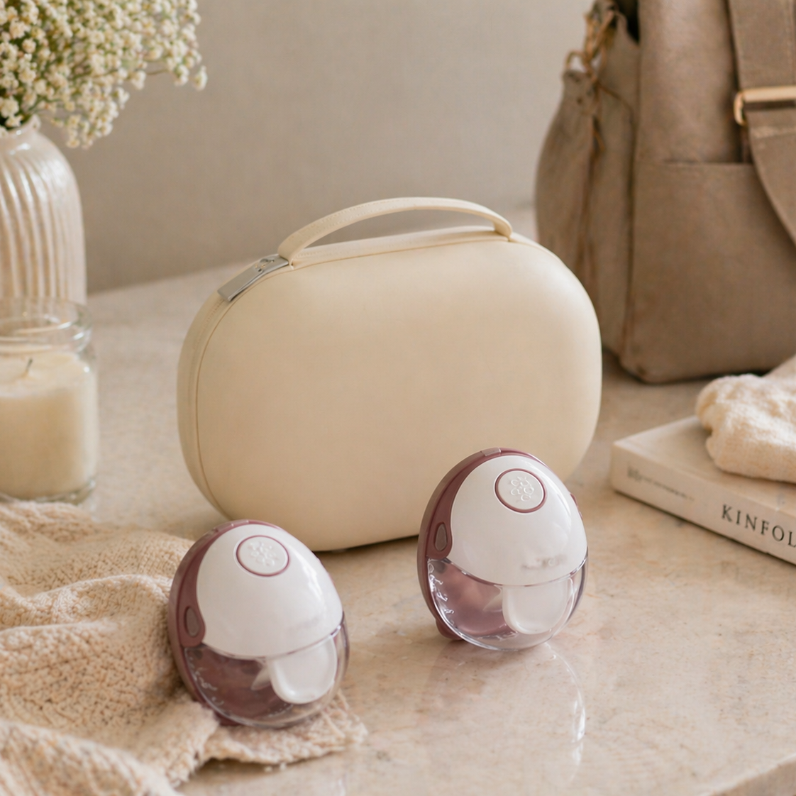 Hands Free Electric Wearable Breast Pump - view 4
