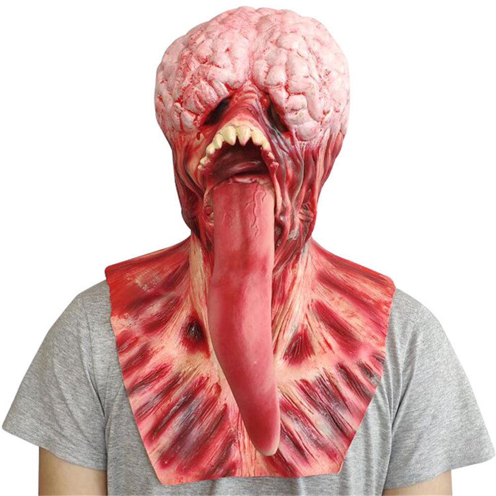 Halloween Mask Latex Faceless Rotten Face Cosplay Fall 2025