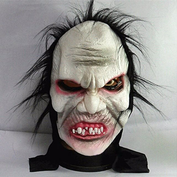 Halloween Mask Grimace Zombie Full Face Horror Prop