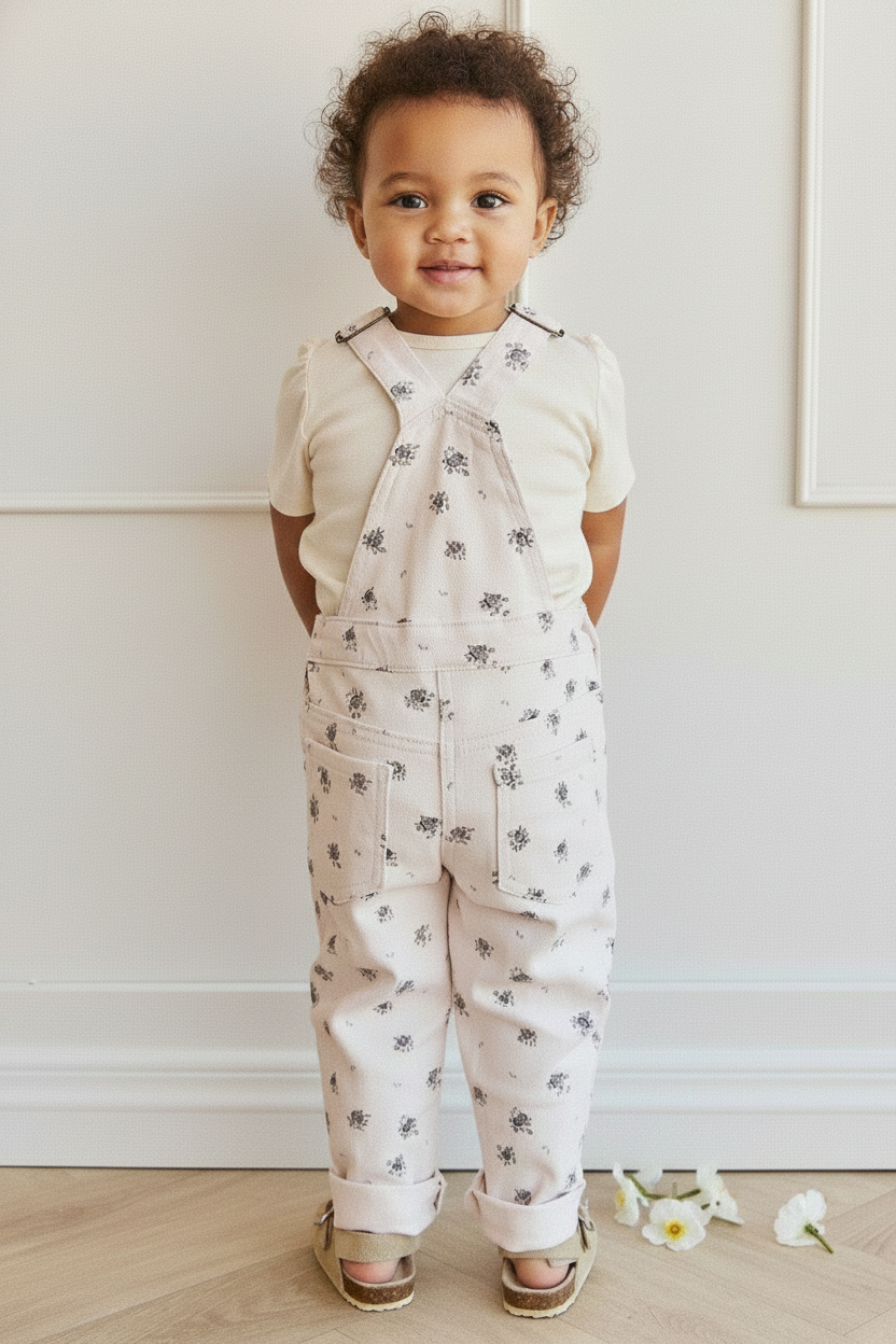 Cotton Baby Pants - Sheer Pink
