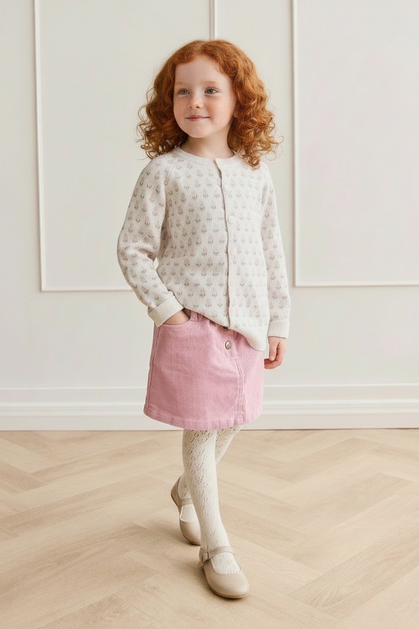 Cotton Baby Skirt - Dahlia Pink - Kumfy Kids (3)