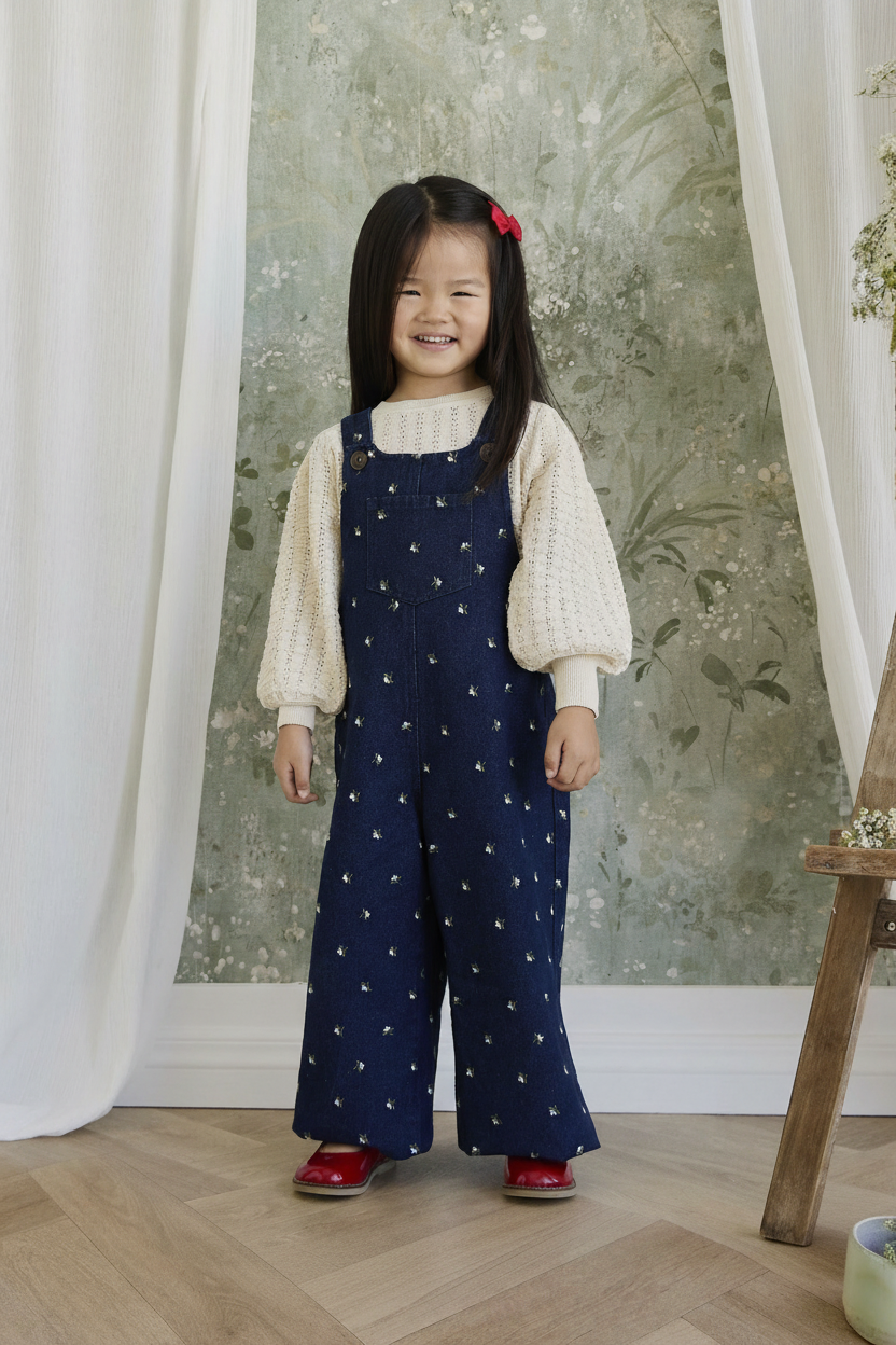 Cotton Baby Pants - Indigo - Kumfy Kids (3)