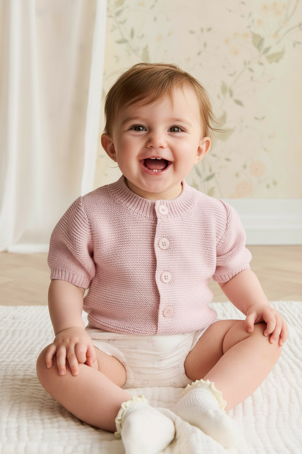 Cotton Baby Top - Floral Print