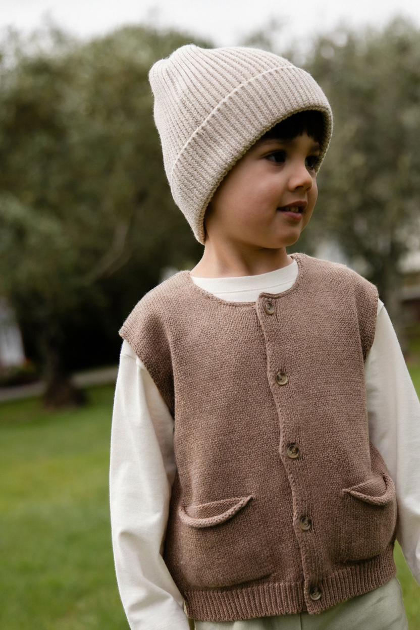Cotton Baby Top - Tan - Kumfy Kids (4)