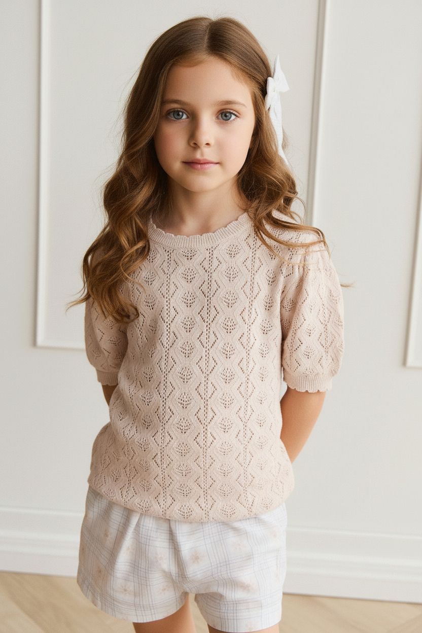 Cotton Baby Top - Dainty Pink - Kumfy Kids