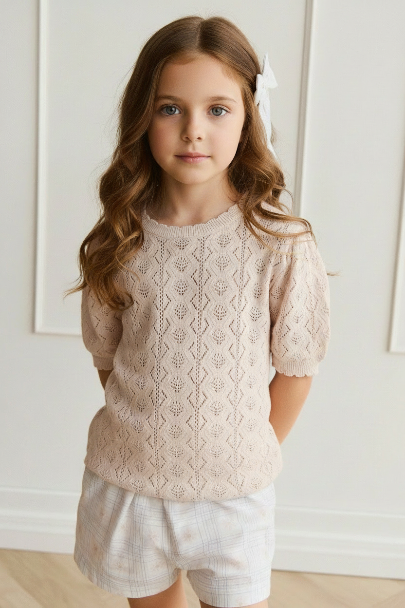 Cotton Baby Top - Dainty Pink - Kumfy Kids (2)