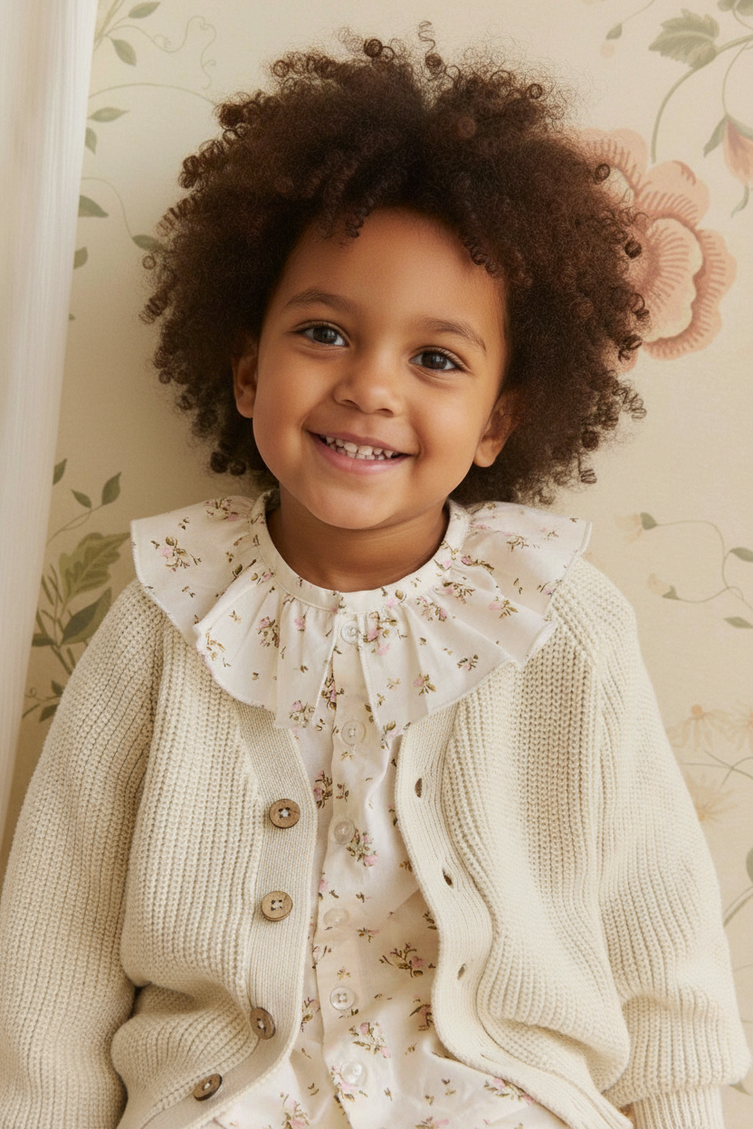 Organic Cotton Baby Top - Antique White - Kumfy Kids (3)