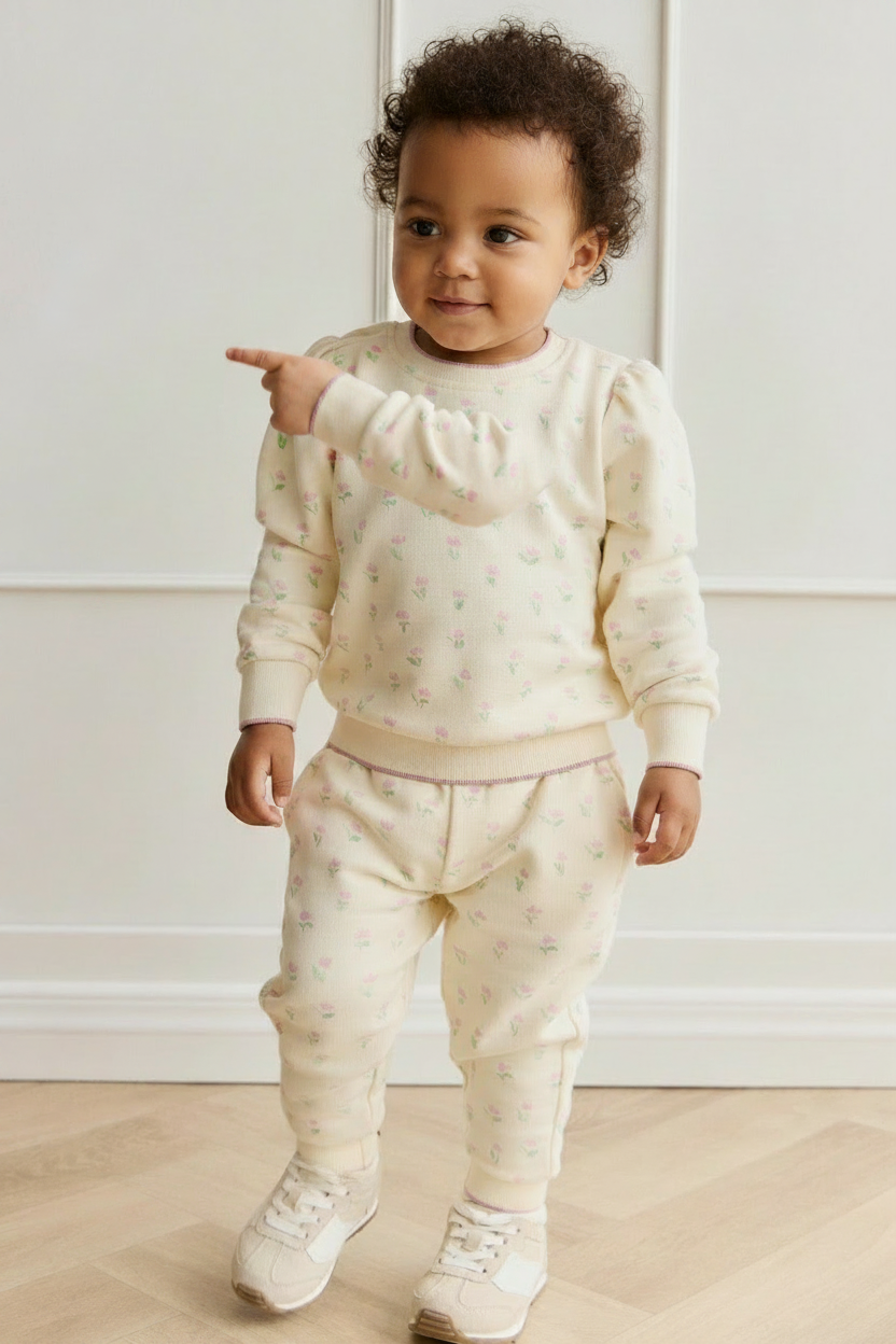 Organic Cotton Baby Pants - Lilac Pink - Kumfy Kids (3)