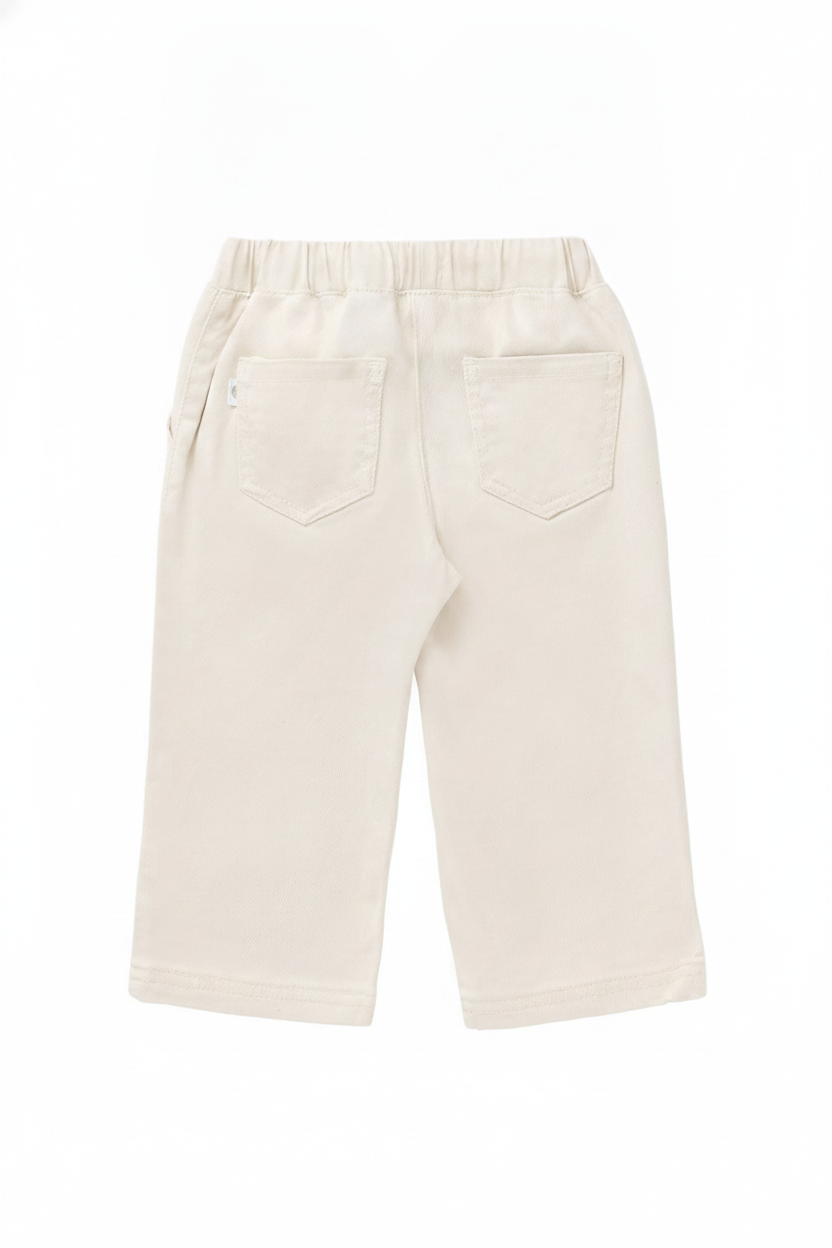 Cotton Baby Pants - Tan - Kumfy Kids (3)