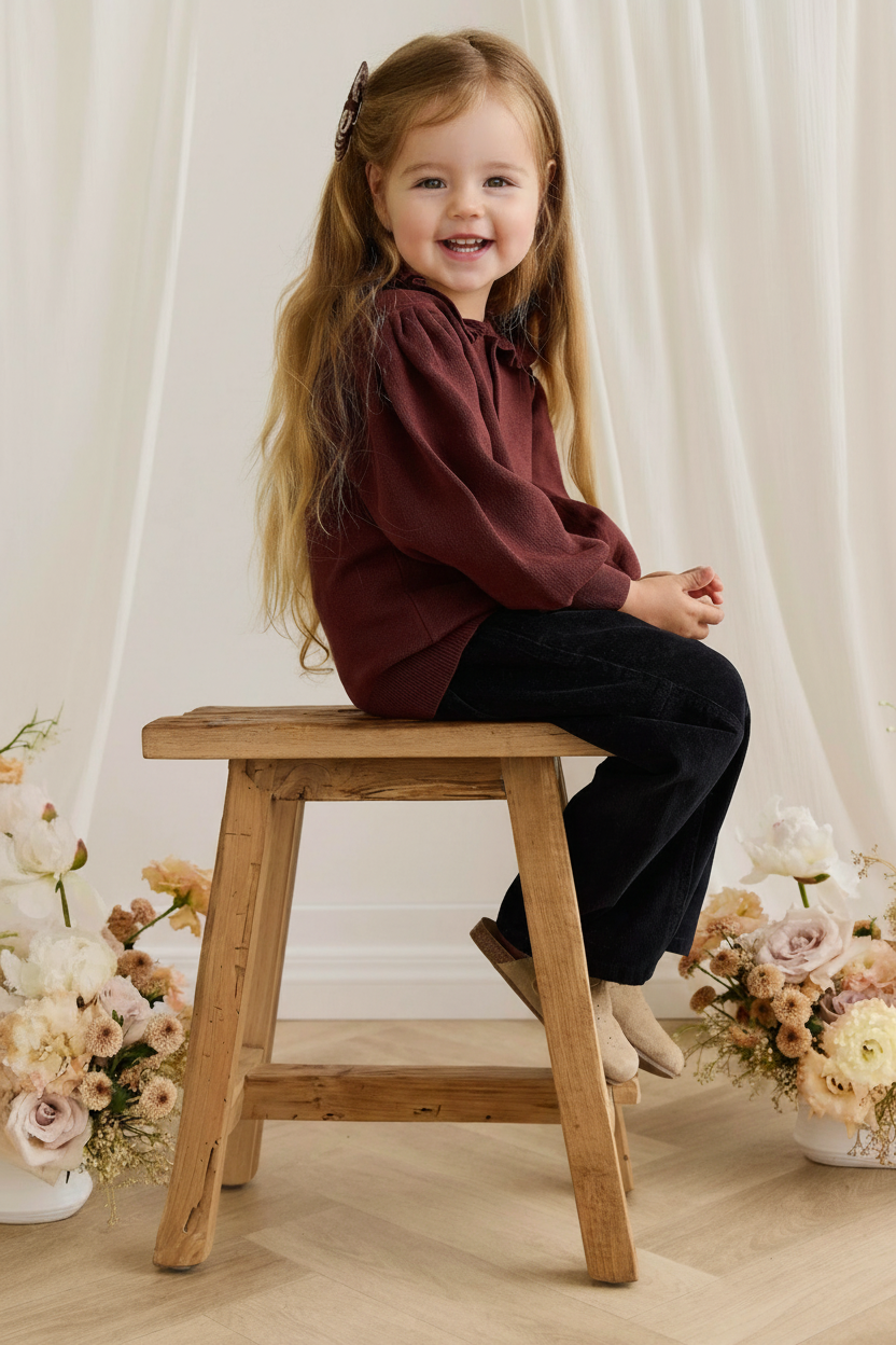 Cotton Baby Pants - Ebony Black - Kumfy Kids (3)