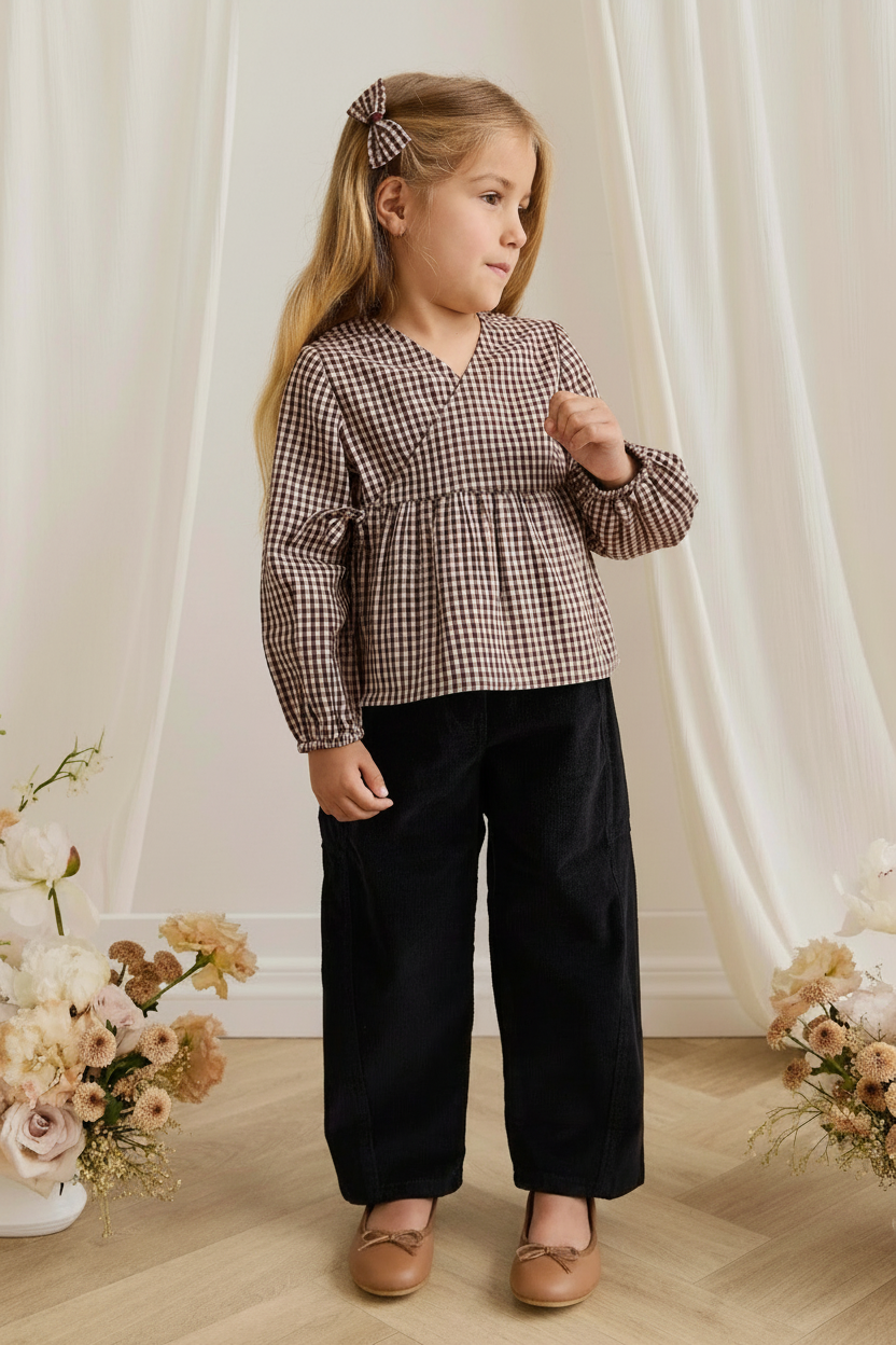Cotton Baby Pants - Ebony Black - Kumfy Kids (4)