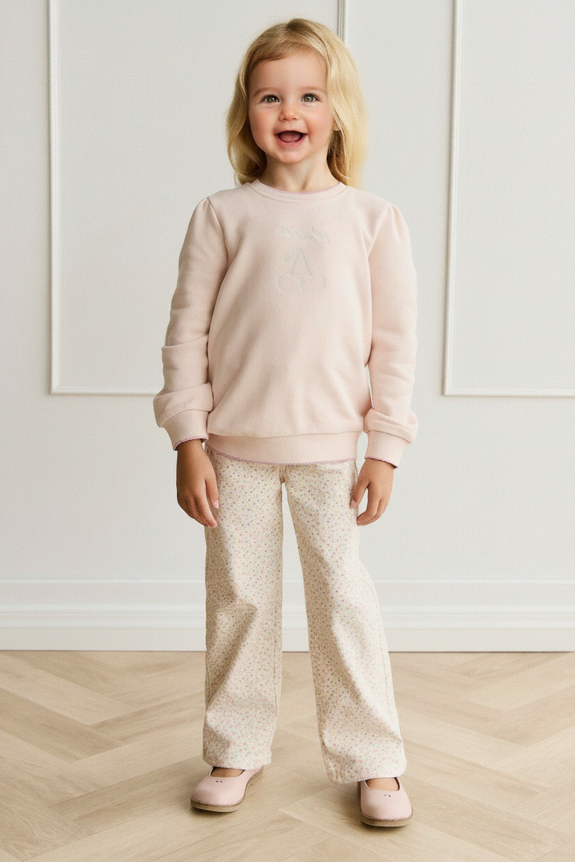 Cotton Baby Pants - Rose Pink - Kumfy Kids