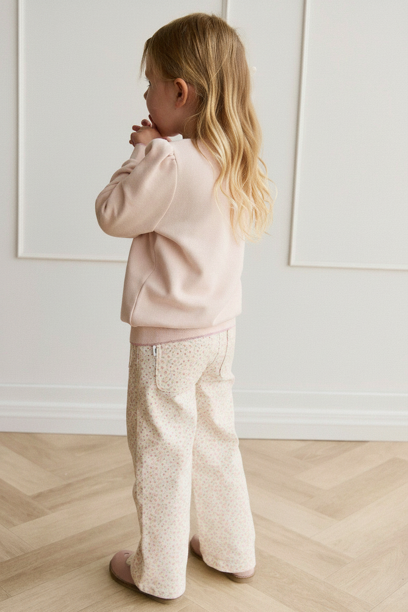 Cotton Baby Pants - Rose Pink - Kumfy Kids (3)