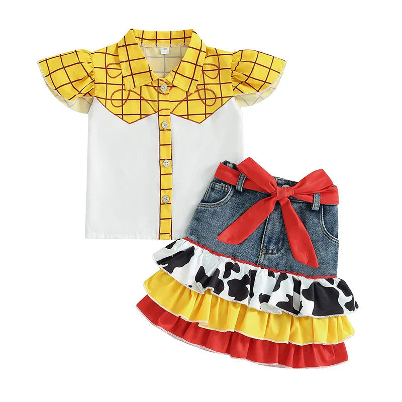 Cowgirl Yellow Toddler Halloween Costume - Kumfy Kids