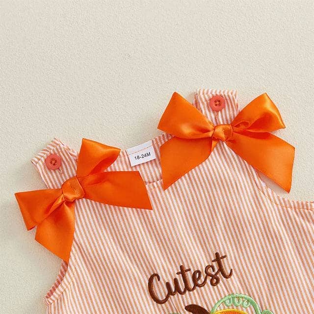 Cutest In The Patch Striped Toddler Dress - Kumfy Kids (2)