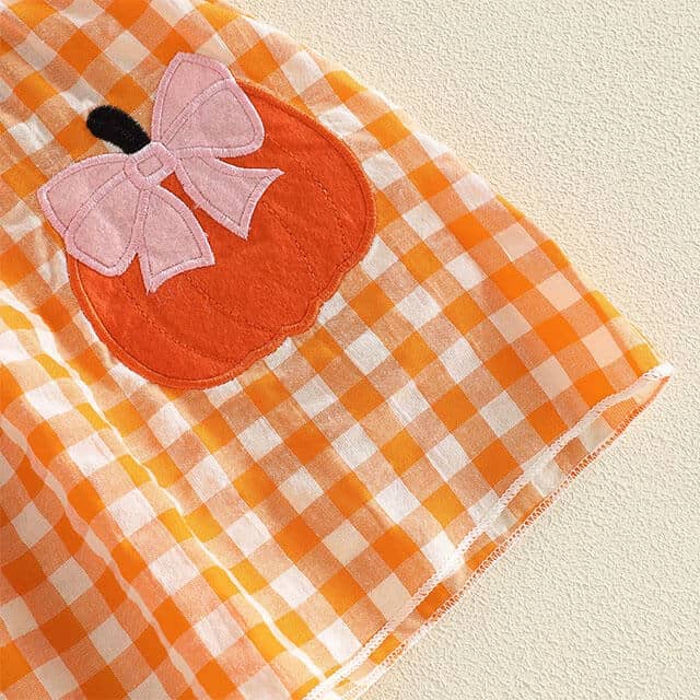 Cutest Little Pumpkin Collar Toddler Dress - Kumfy Kids (4)