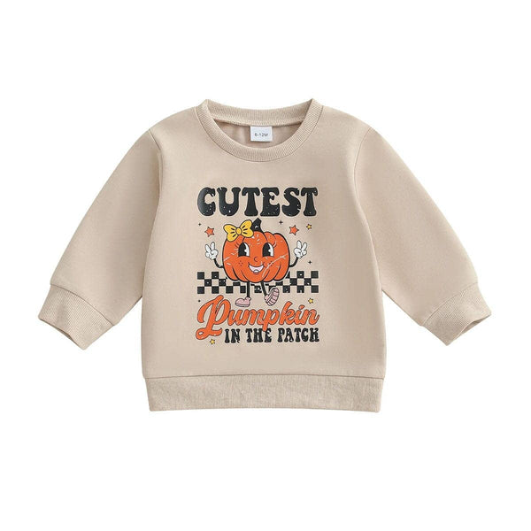 Cutest Pumpkin Toddler Sweatshirt