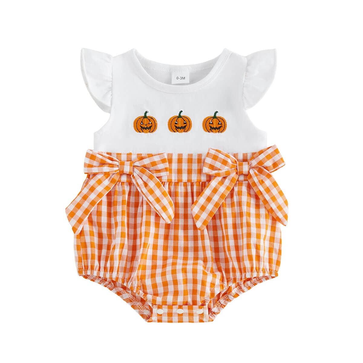 Fly Sleeve Halloween Baby Romper - Kumfy Kids
