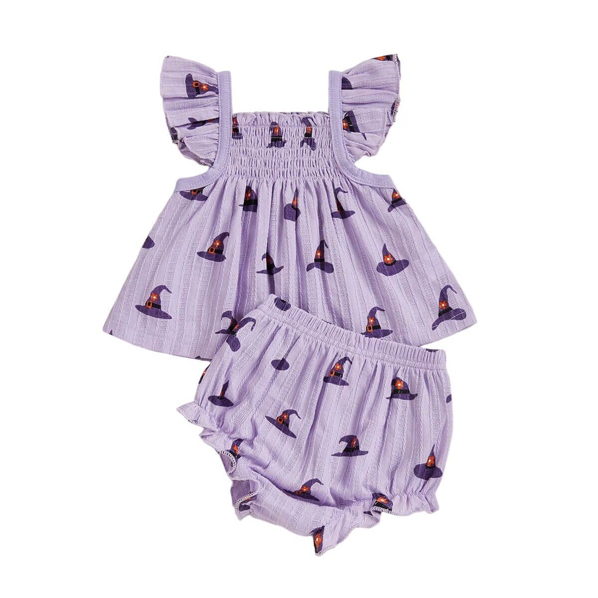 Fly Sleeve Halloween Magic Baby Set - Kumfy Kids