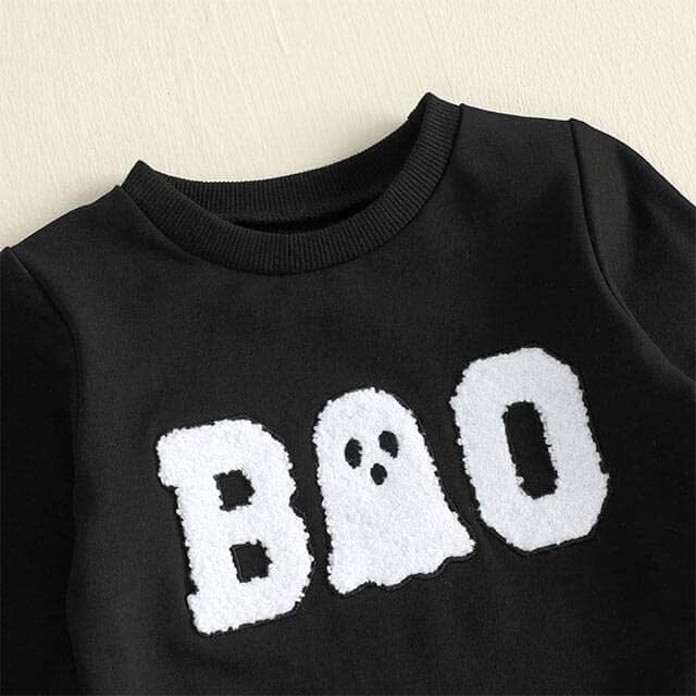 Long Sleeve Boo Ghost Toddler Set - Kumfy Kids (2)