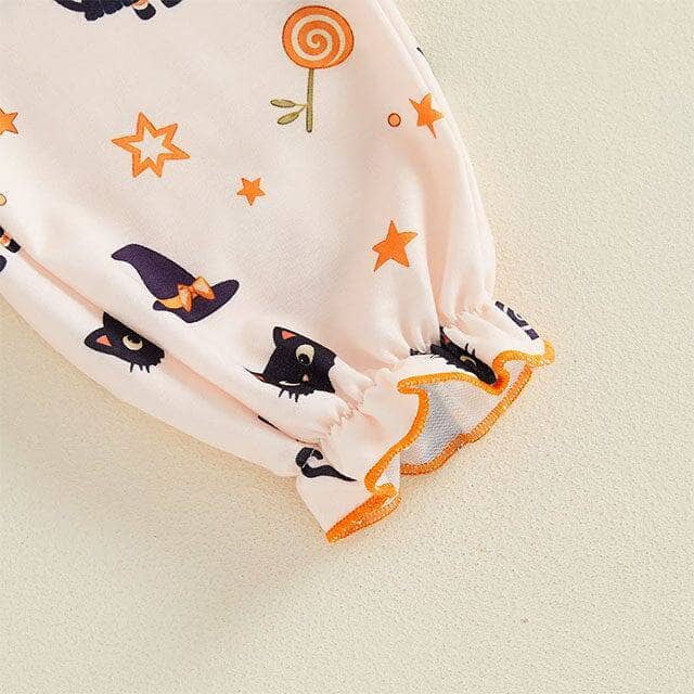 Long Sleeve Halloween Witch Toddler Set - Kumfy Kids (4)
