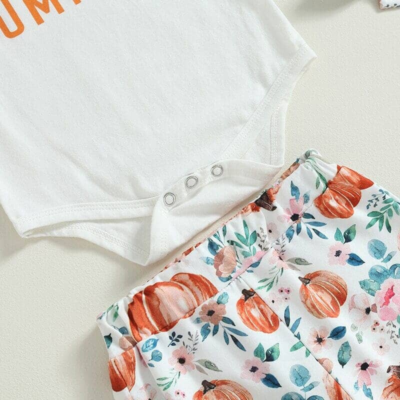 Mama's Pumpkin Flared Pants Set - Kumfy Kids (3)