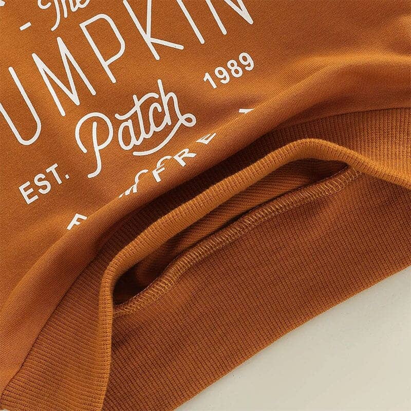Pumpkin Toddler Sweatshirt - Kumfy Kids (4)