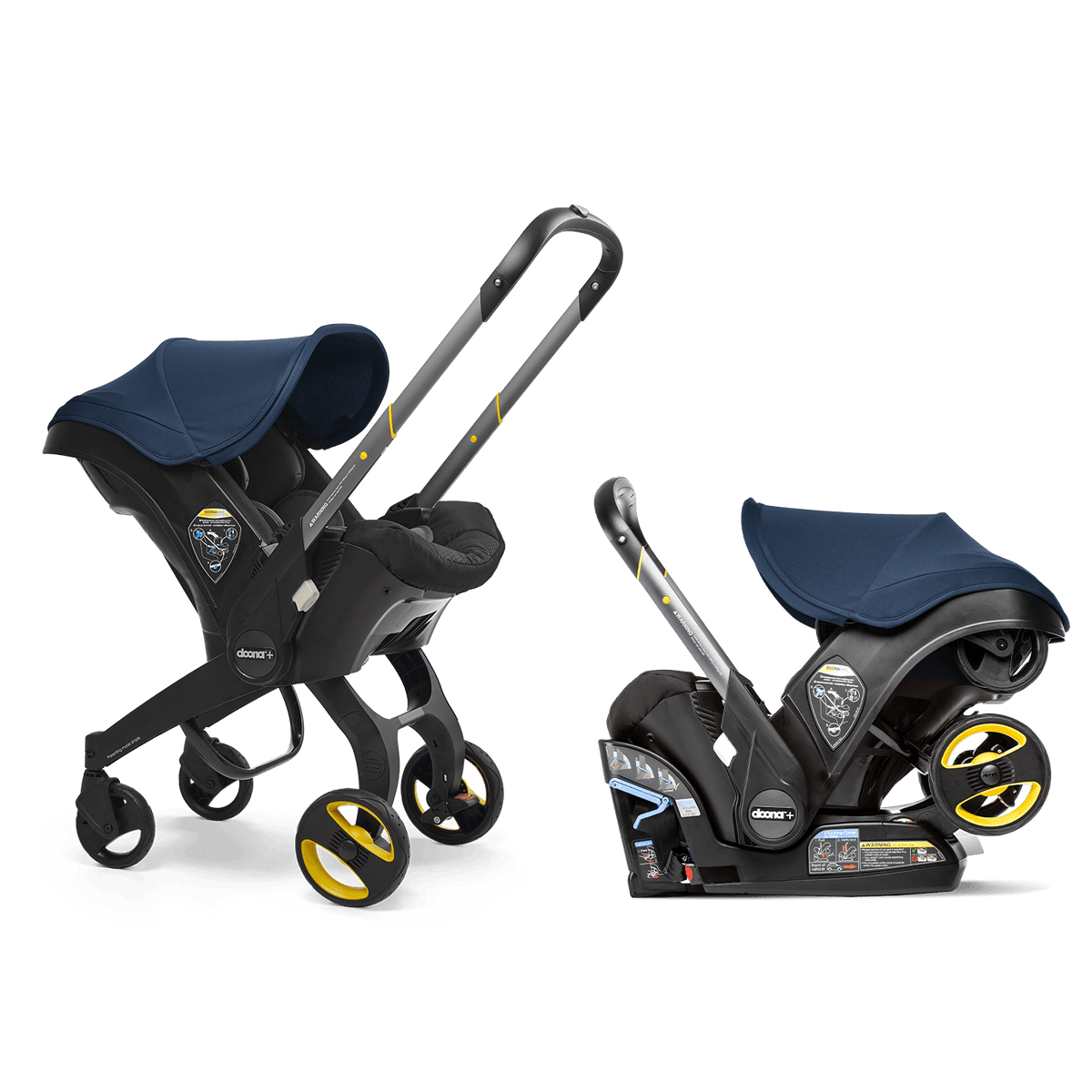 Kumfy Kids 2-in-1 Car Seat & Stroller Travel System – Deep Blue - view 1