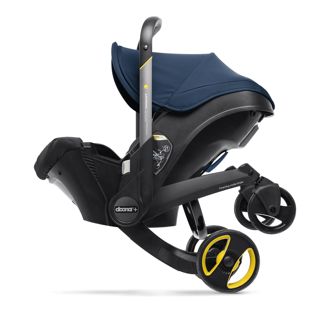 Kumfy Kids 2-in-1 Car Seat & Stroller Travel System – Deep Blue - view 4