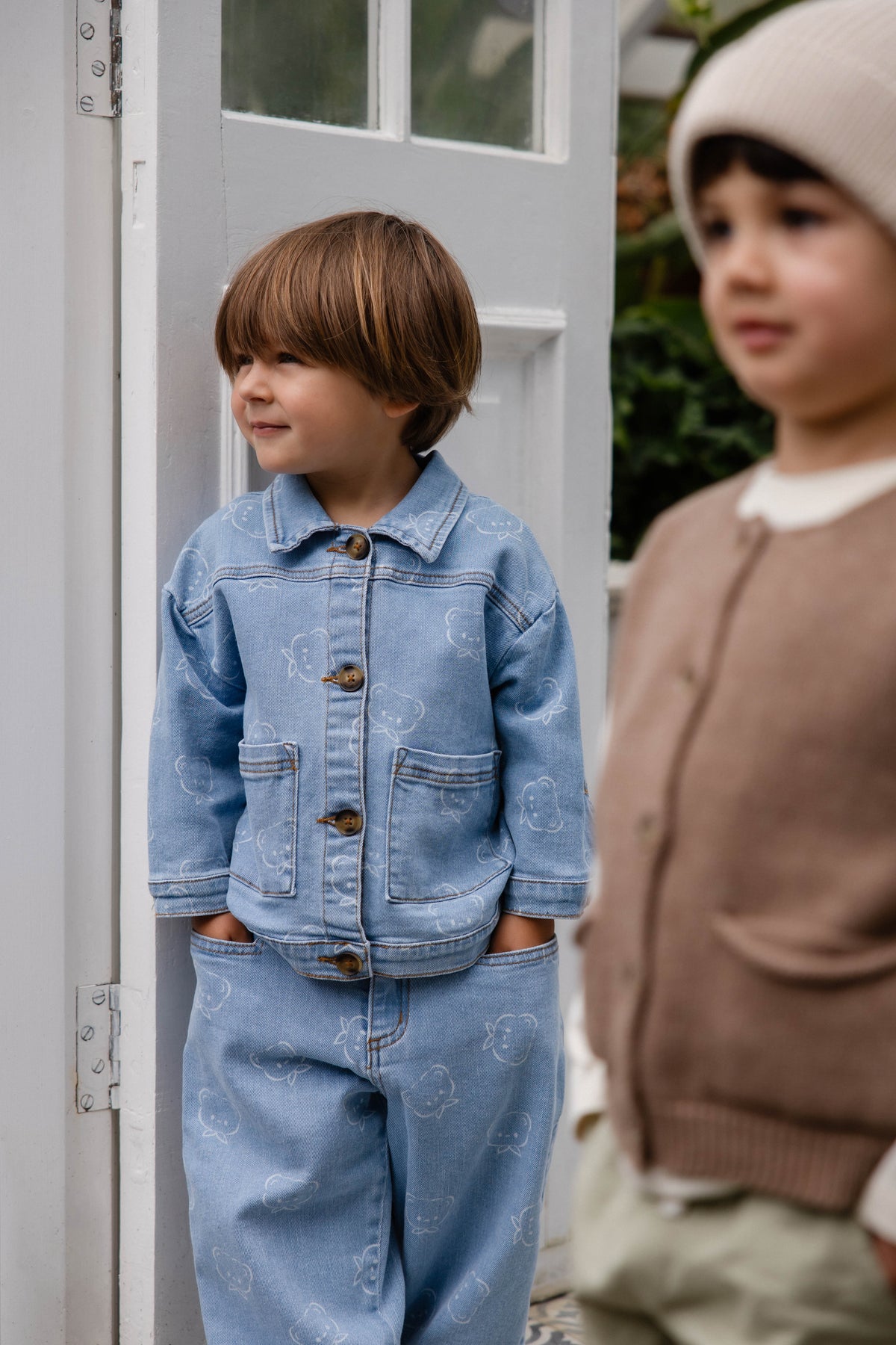 Abel Pant - Bowie Bear Denim - image 4
