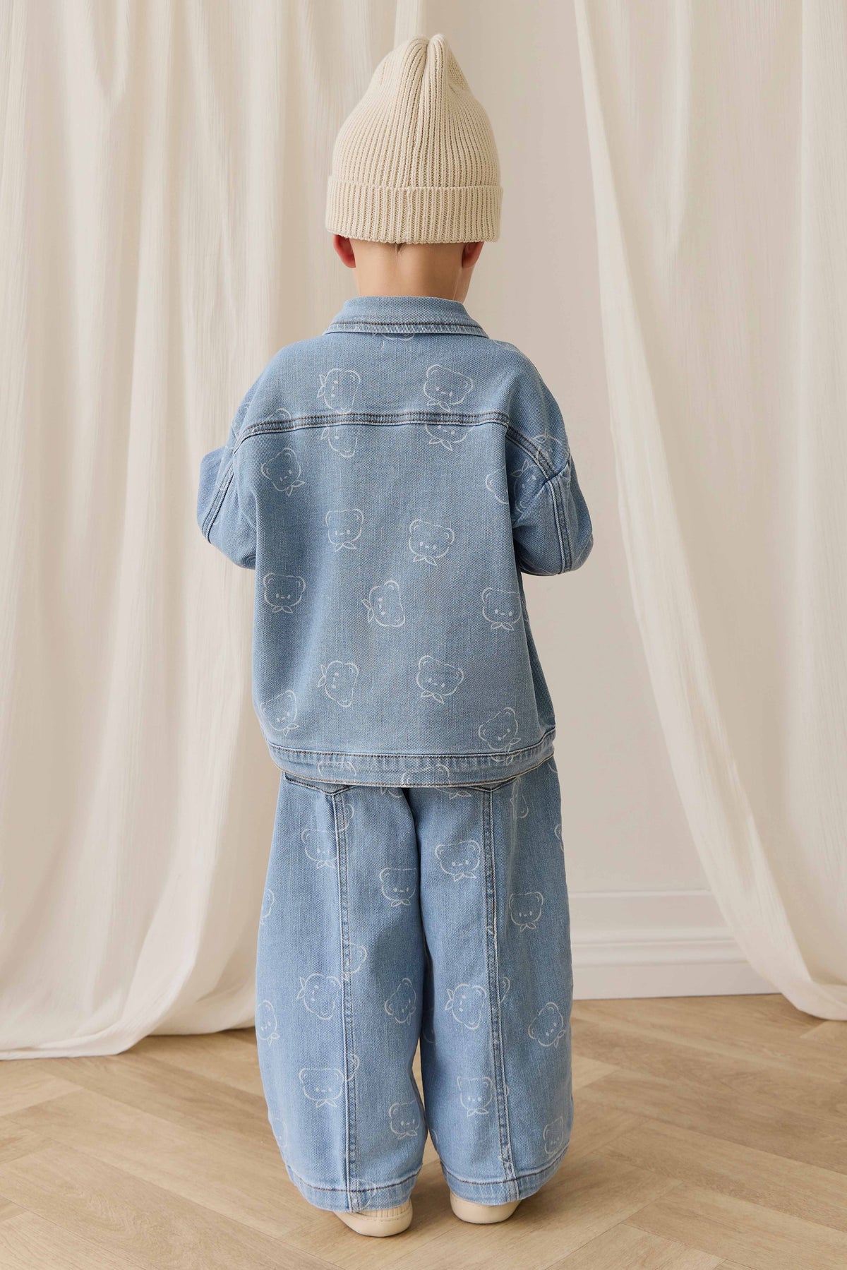 Abel Pant - Bowie Bear Denim - image 6